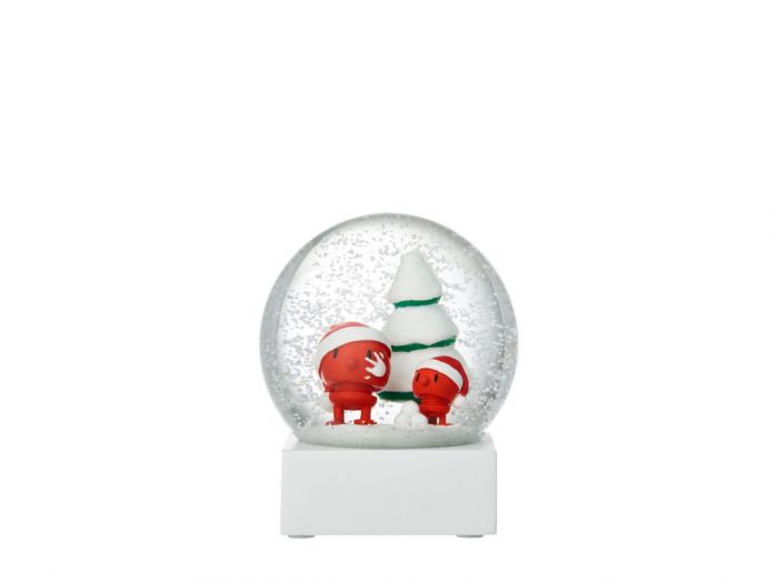 Hoptimist - Santa Snow Globe