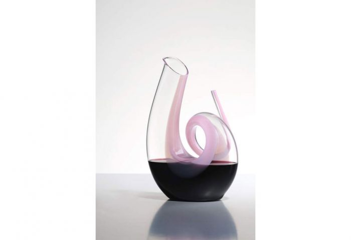 Riedel Dekanter Curly pink