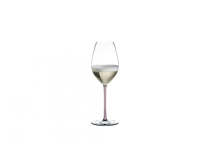 Riedel Fatto A Mano - Champagner Weinglas, pink