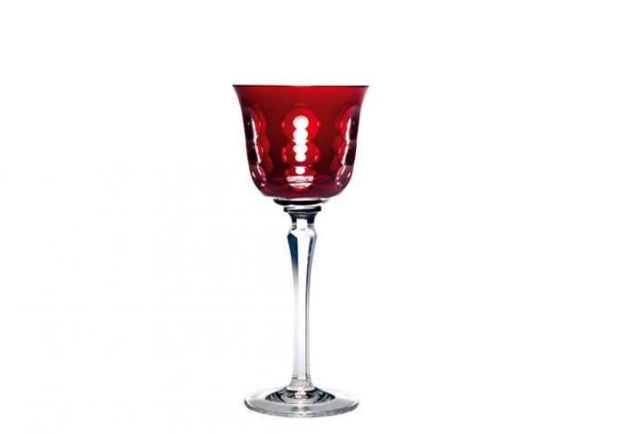 Christofle Kawali - Römerglas, rot