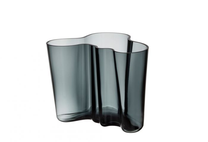 iittala Alvar Aalto - Vase 16 cm, dunkelgrau