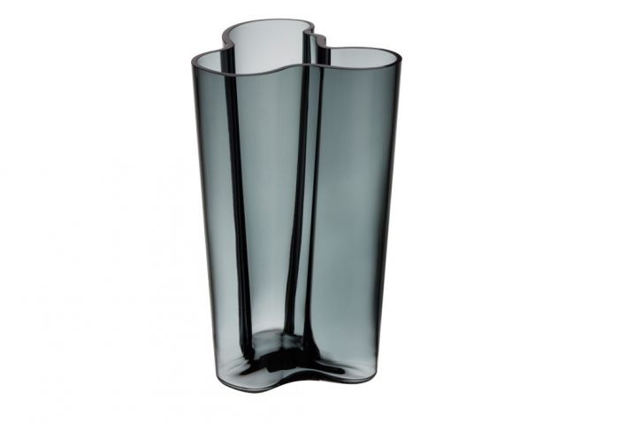 iittala Alvar Aalto - Finlandia Vase 25,1 cm, dunkelgrau