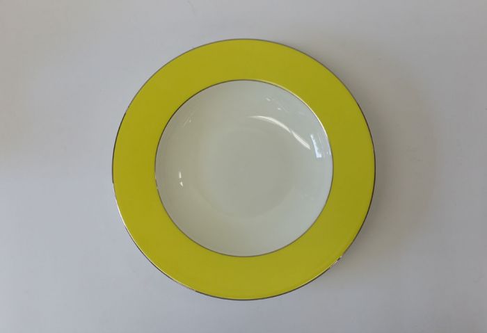 Dibbern Bel Air - Teller tief 23 cm, gelb