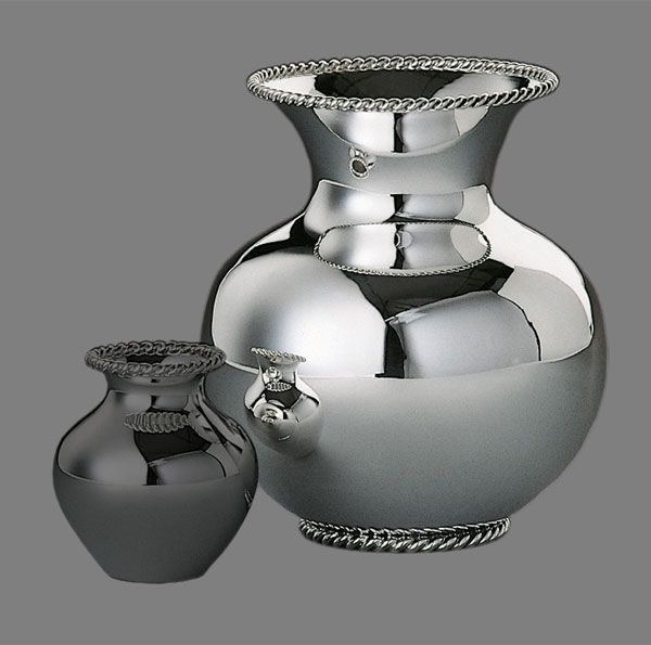 Robbe & Berking - Kordelrand Vase, groß 925