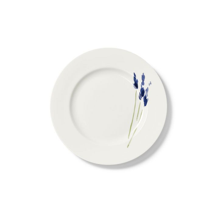 Dibbern Impression - Blume blau - Teller flach 21 cm