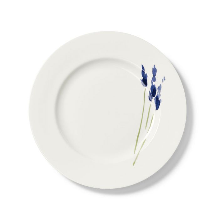 Dibbern Impression - Blume blau - Teller flach 28 cm