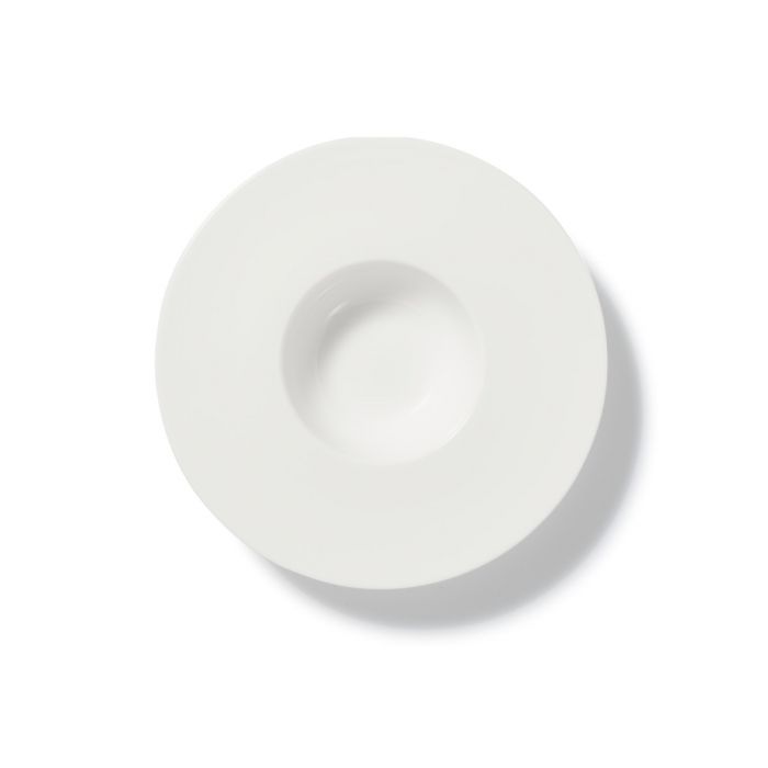 Dibbern Fine Bone China Pure Mini-Teller tief mit breitem Rand 13,5 cm