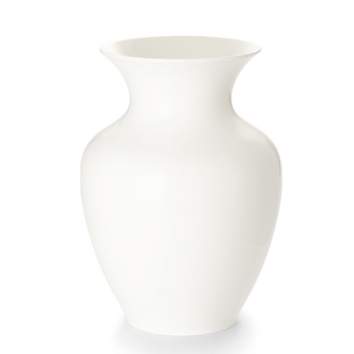 Dibbern Fine Bone China Klassik Vase weiss, 30 cm