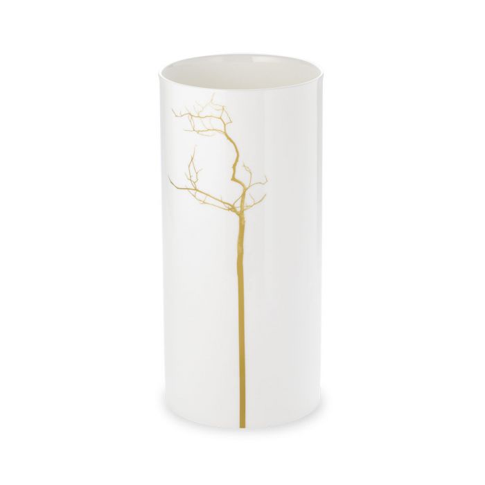 Dibbern Golden Forest Vase zylindrisch 29 cm