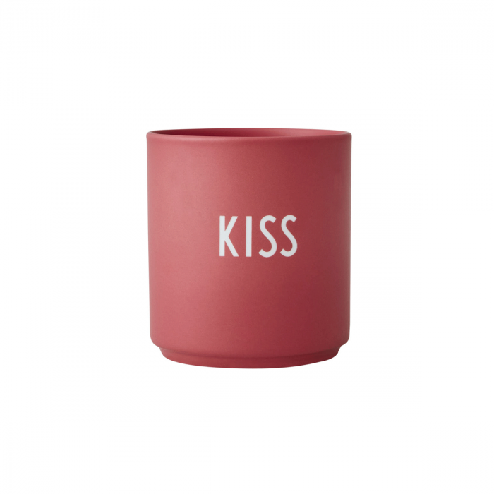 Design Letters - AJ Favourite Becher KISS