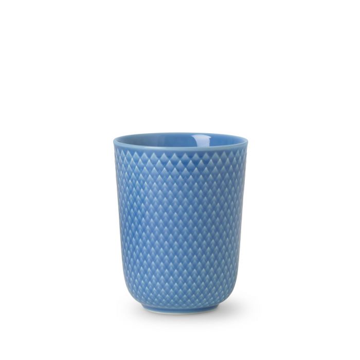 Lyngby Porcelæn - Rhombe Color Becher 33 cl, blau