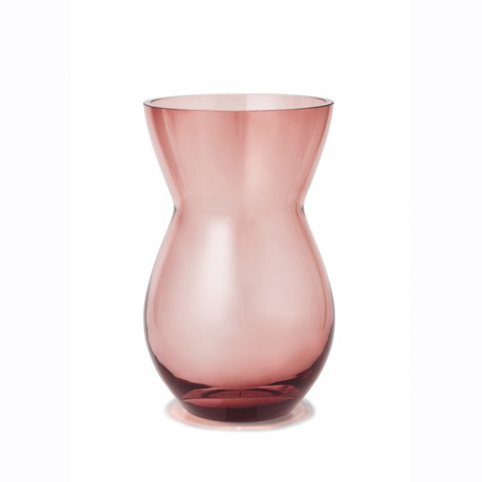 Holmegaard - Calabas Vase, burgundy, 21 cm