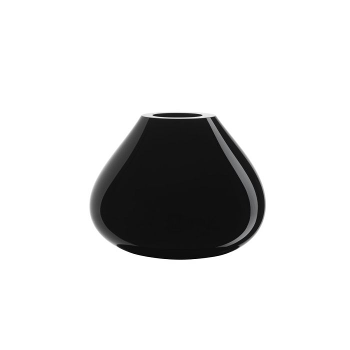 Orrefors - Ebon Vase schwarz 19 cm
