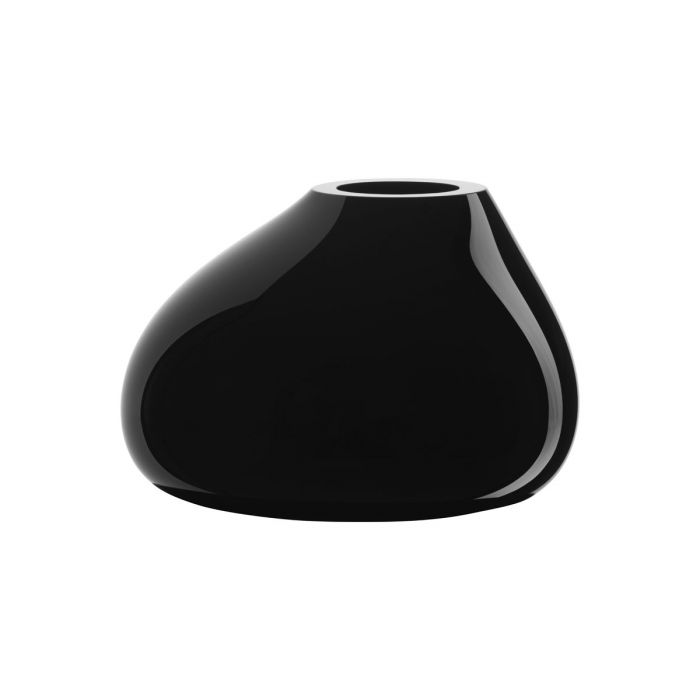 Orrefors - Ebon Vase schwarz 24 cm