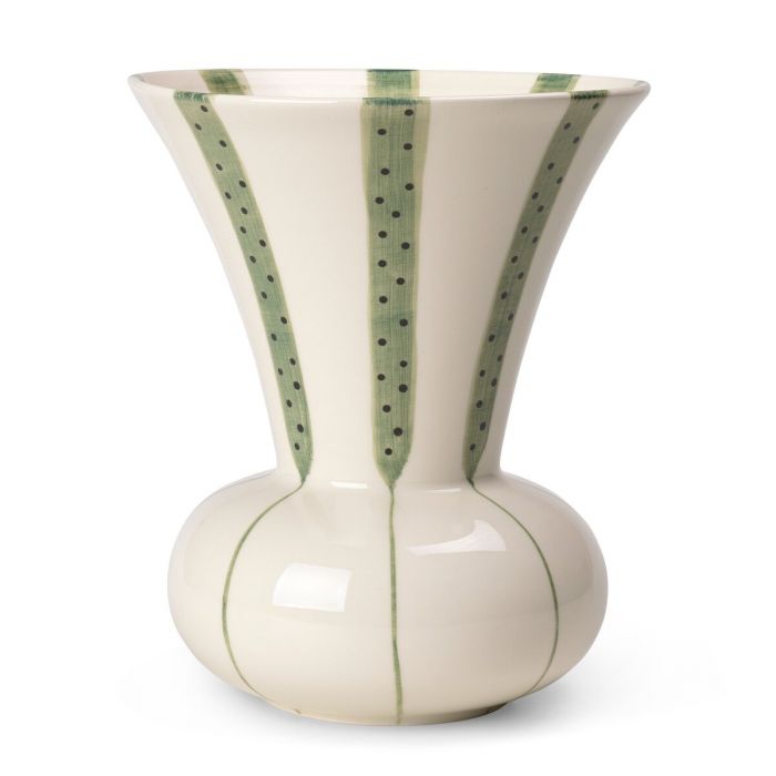 Kähler Design - Signature Vase - Grün, H 20 cm