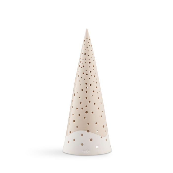 Kähler Design - Nobili Teelichthalter, 30 cm, nude