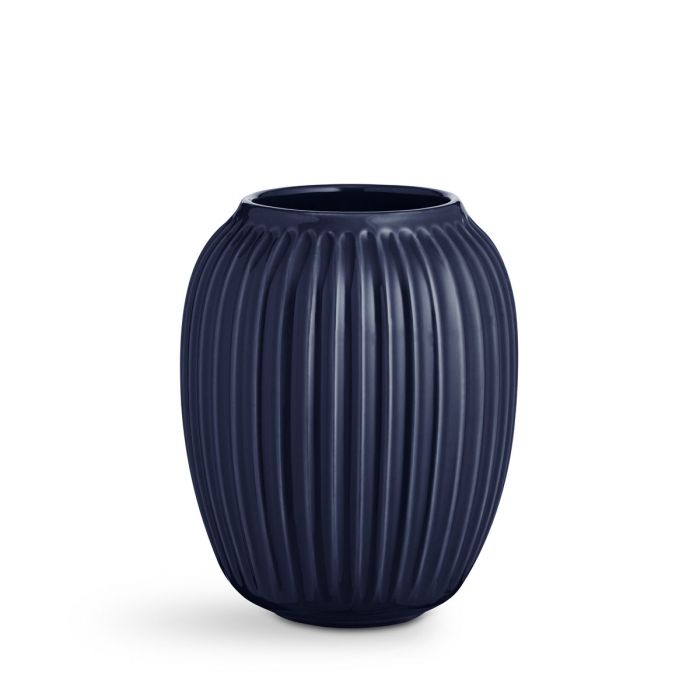 Kähler Design - Hammershøi Vase - Indigo, H 20 cm