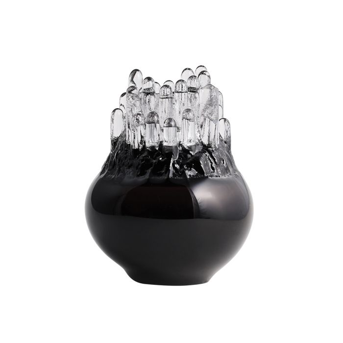 Kosta Boda - Polar Votive Kerzenhalter 20 cm, schwarz