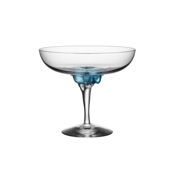 Kosta Boda Sugar Dandy - Cocktailglas blau, 32 cl