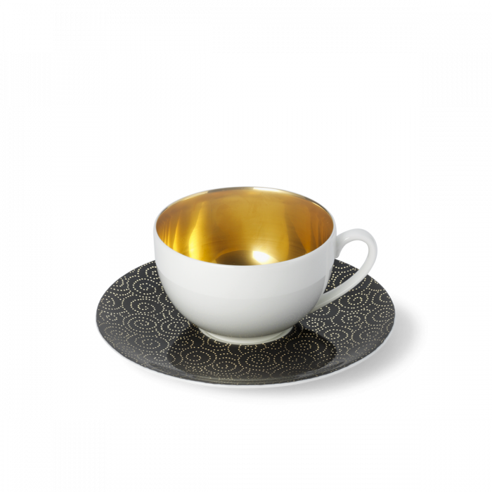 Dibbern Ornament Gold/Schwarz - Kaffeetasse 0,20 l
