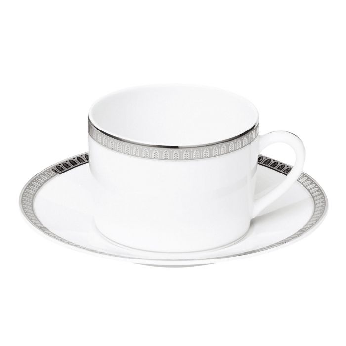 Christofle Malmaison - Tee- Kaffeetasse mit Untertasse