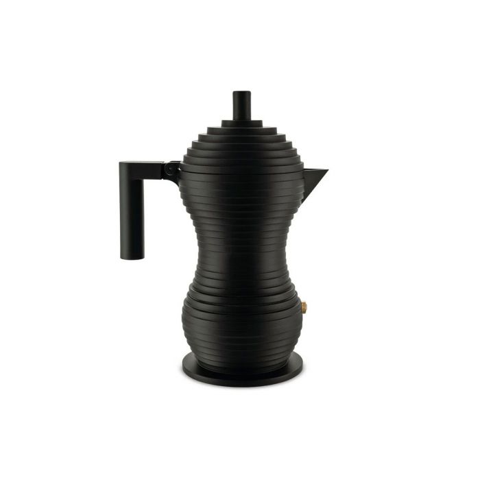 Alessi Pulcina - Espressokocher schwarz, 15 cl