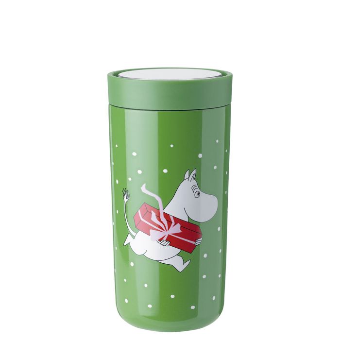 Stelton x Moomin - To Go Click Isolierbecher 0,4 Liter, Moomin Present