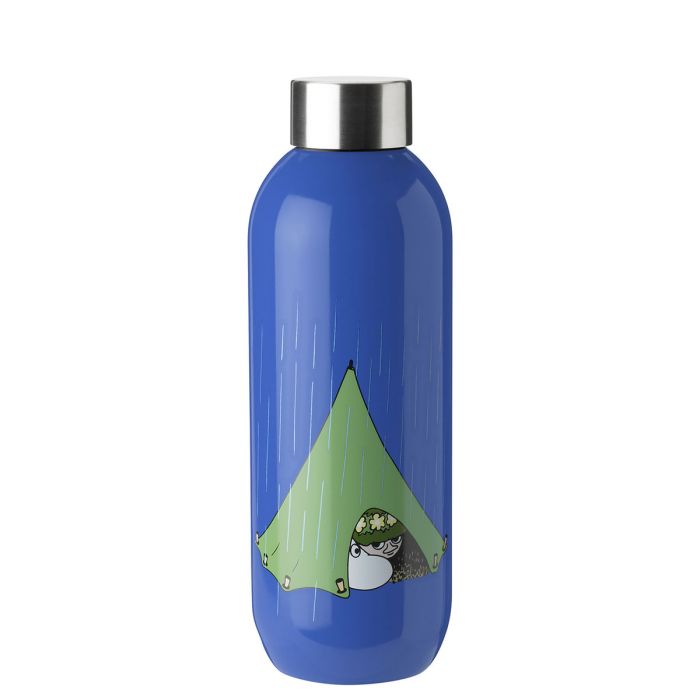 Stelton x Moomin - Keep Cool Trinkflasche 0,75 Liter, Moomin Camping