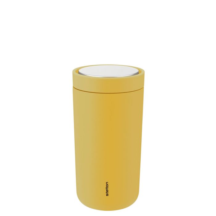 Stelton To Go Click - Isolierbecher 0,2 Liter, soft poppy yellow