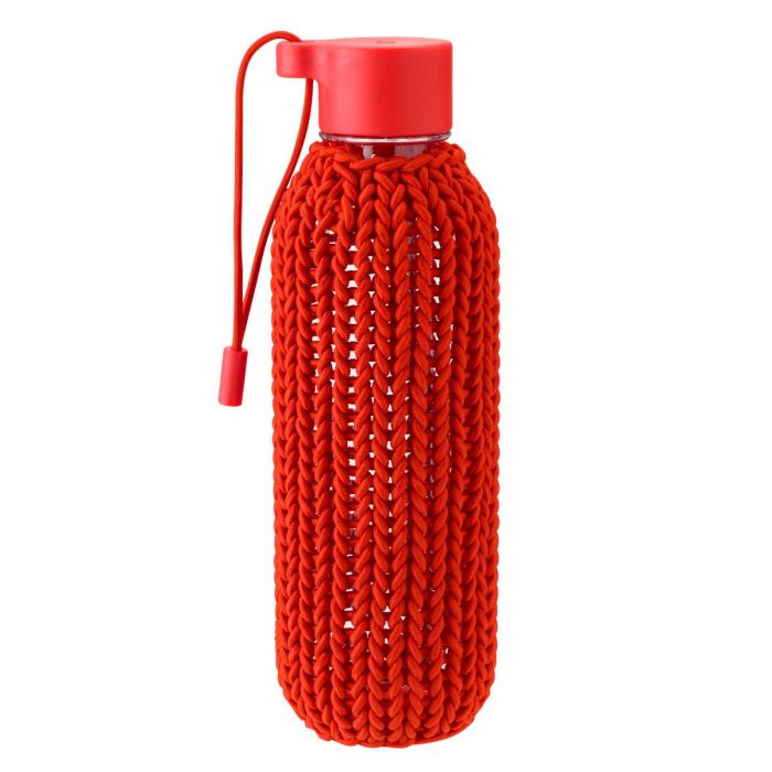RIG-TIG - CATCH-IT Trinkflasche, 0,6 Liter, warm red