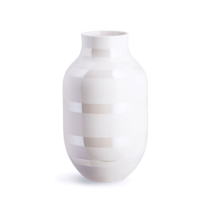 Kähler Design - Omaggio Vase - Pearl, H 30,5 cm