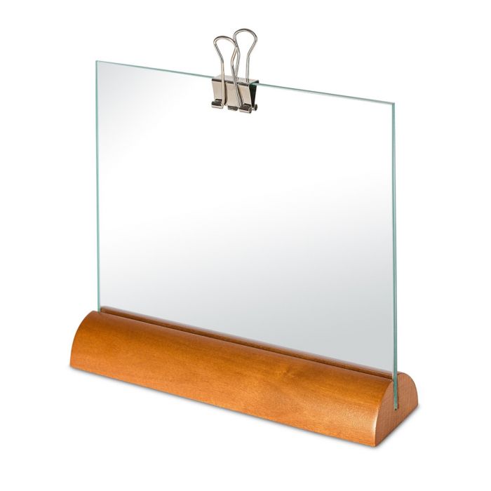 Alessi Twergi - Fotorahmen aus Glas , H: 14 cm, B: 15,5 cm